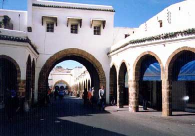 Le quartier de Habous à Casablanca