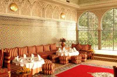 Salón Marroquí en el Hotel Intercontinental Tanger